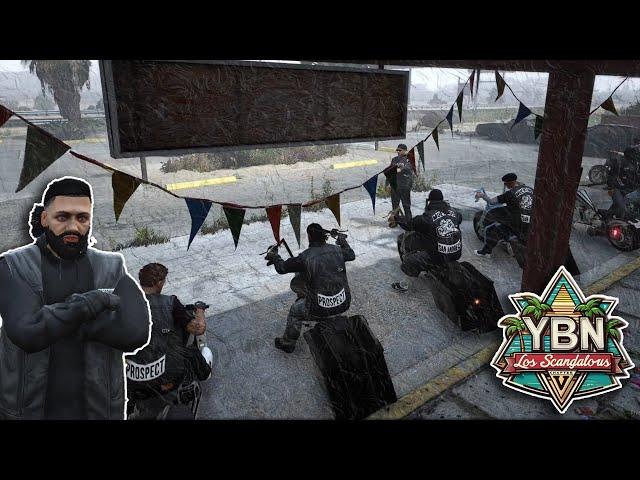 I joined a Biker MC in GTA RP | YBN LS