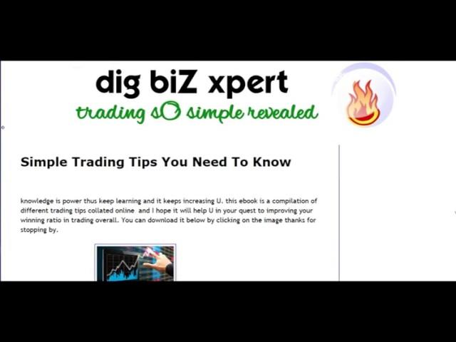 simple trading tips you must learn