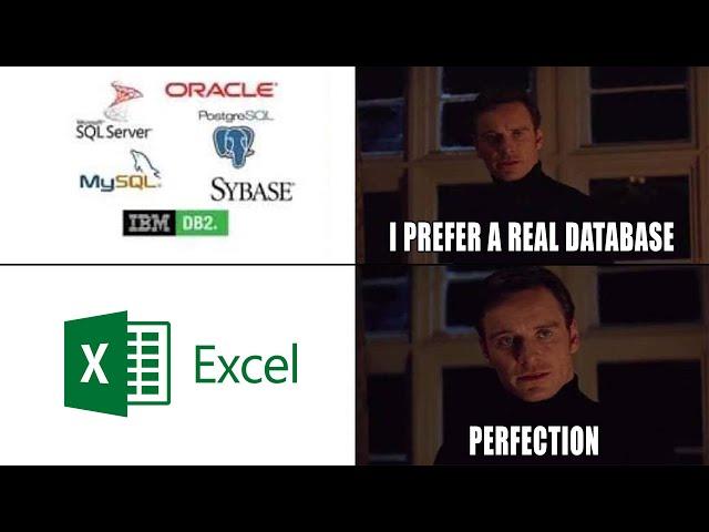 Programming Memes | I prefer a Real Database (r/ProgrammerHumor)