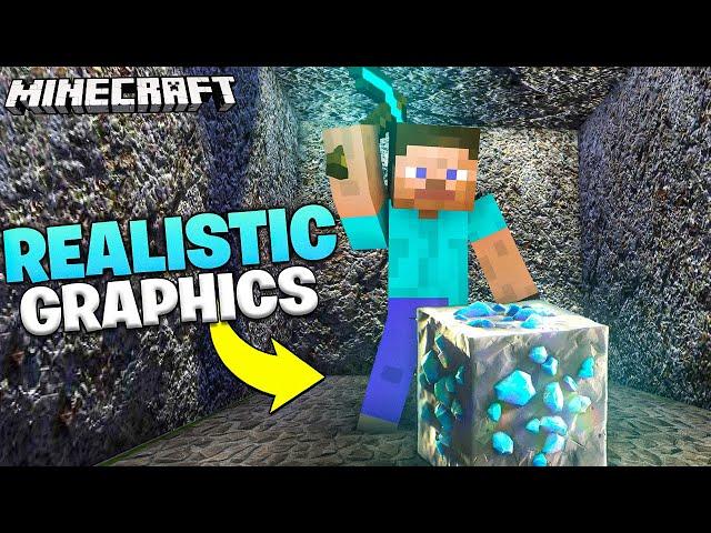 Minecraft, but with SUPER REALISTIC GRAPHICS