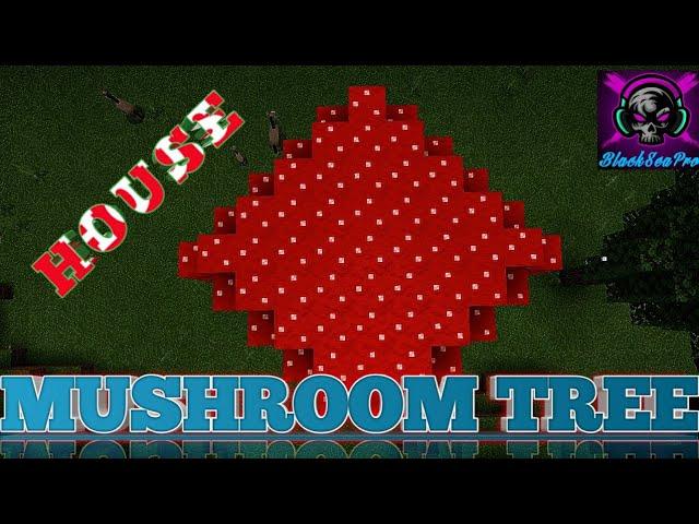 Easy Way To Make Mushroom Tree House In Minecraft &  Blockmango  #blackseapro