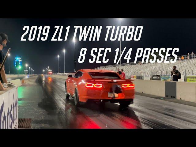 My ZL1 almost broke 1/4 mile records in the first few passes!
