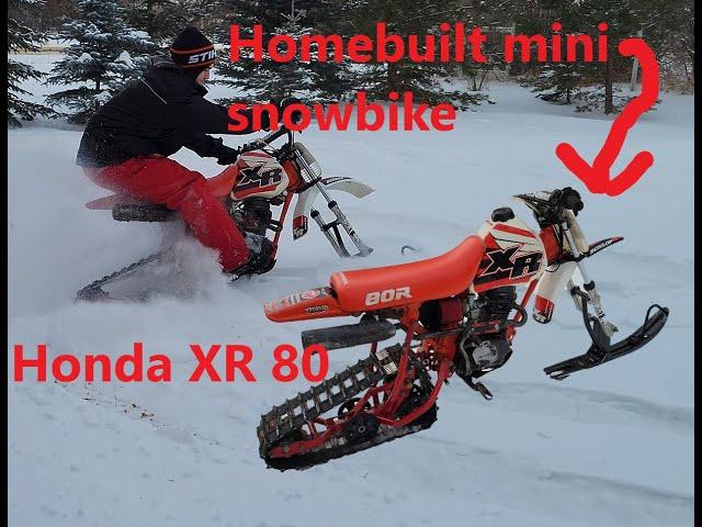 Mini Snow Bike Build!