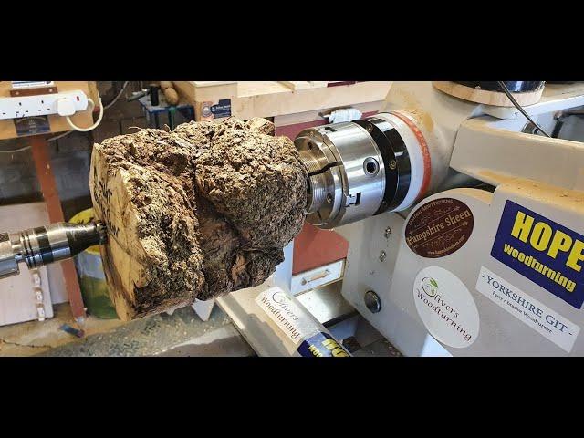 Woodturning - The Robinia Burr