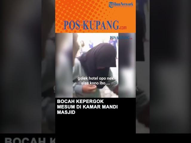 Bocah Kepergok Mesum di Kamar Mandi Masjid