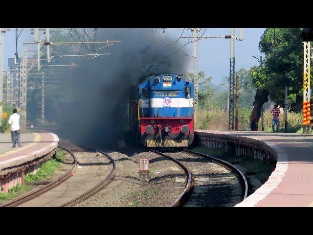 One Awesome Morning With Trains [11 in 1] : Deccan Queen + Indrayani + Many More : Indian Railways