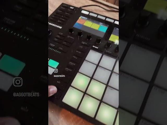 #Shorts @AGgotBeats  #Maschine Beat Making with Karriem Riggins Drums