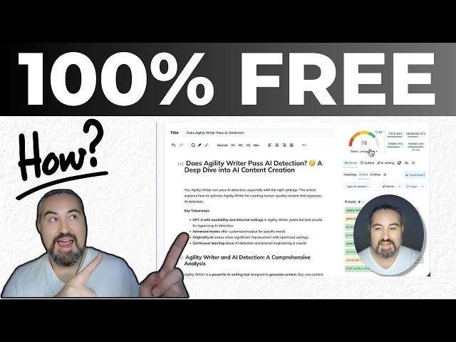 FREE AI Writer Tutorial: How To Write Content Faster & Easier! 