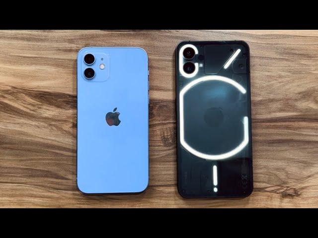 iPhone 12 vs Nothing Phone 1