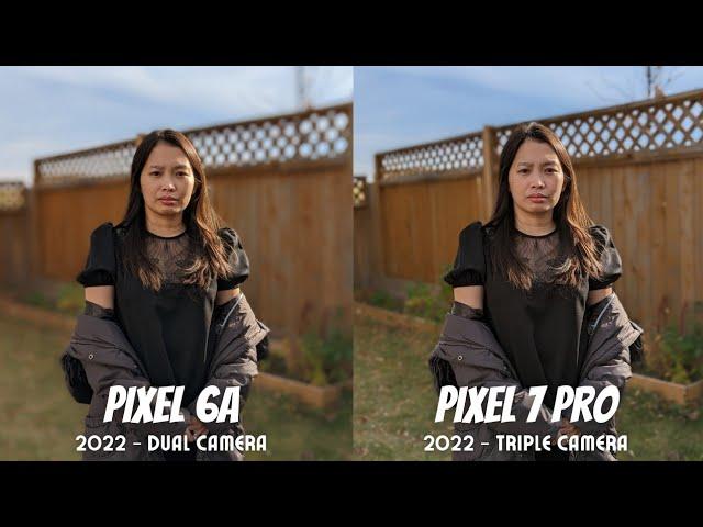 Pixel 6a vs Pixel 7 Pro camera comparison! (THE ULTIMATE SHOOTOUT)