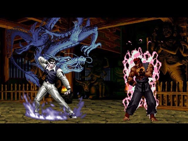 [KOF vs SF] Nightmare Robert Vs. Evil Ryu