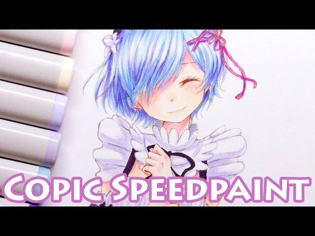 【Copic Speedpaint】Rem