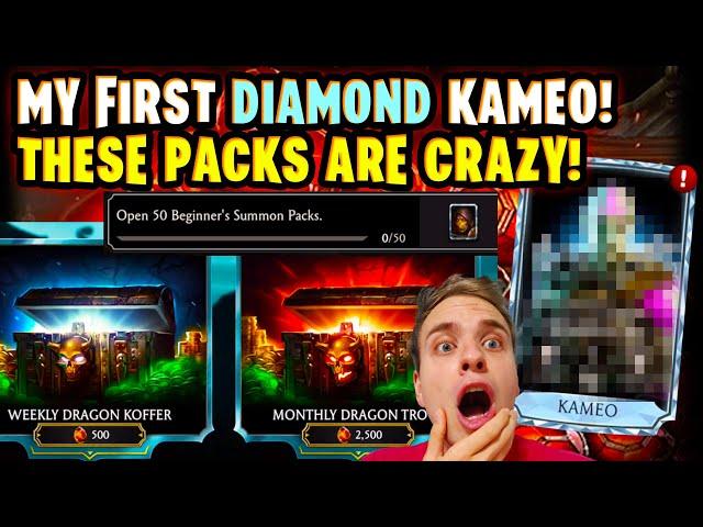 MK Mobile. Kameos Pack Opening. New Trials. INSANE Weekly and Monthly Packs. Overall Update Thoughts