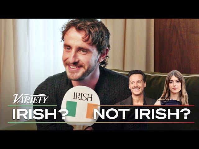 Paul Mescal Plays 'Irish or Not Irish'