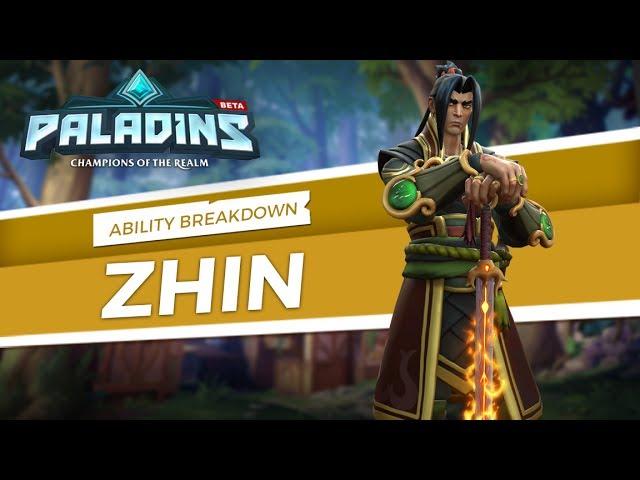 Paladins - Zhin - Ability Breakdown