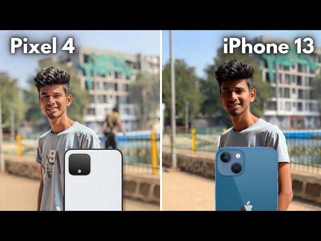 iPhone 13 vs Pixel 4 Camera Comparison 