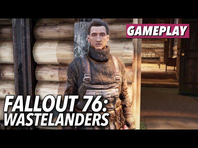 Fallout 76: Wastelanders  - NPCs in Action