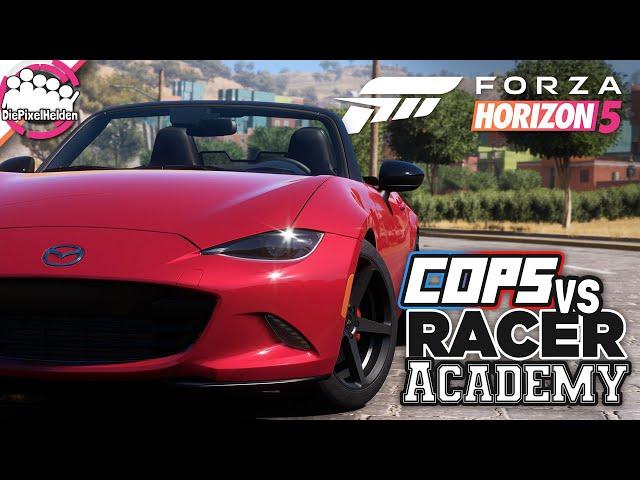 Einer nach dem anderen  - COPS vs RACER Academy - FORZA HORIZON 5 MULTIPLAYER