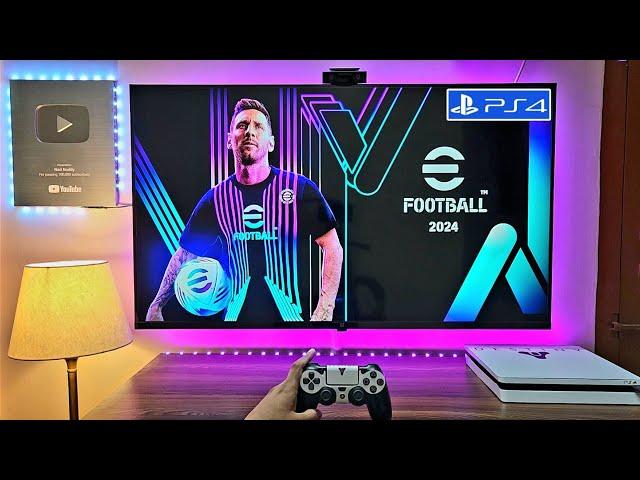 Efootball 2024 Gameplay (PS4 Slim)