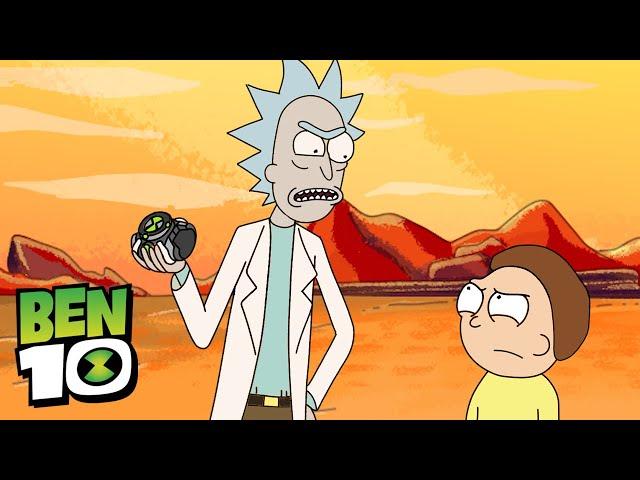 Rick and Morty steal the Omnitrix! (Ben 10 Parody Animation)