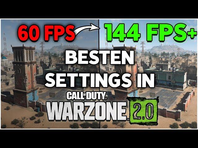 DIE BESTEN SETTINGS für WARZONE 2.0  |PS4|PS5|XBOX|PC