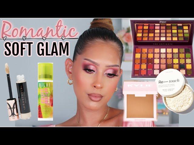 ROMANTIC SOFT GLAM LOOK| BPERFECT X STACEY MARIE ANTIDOTE PALETTE