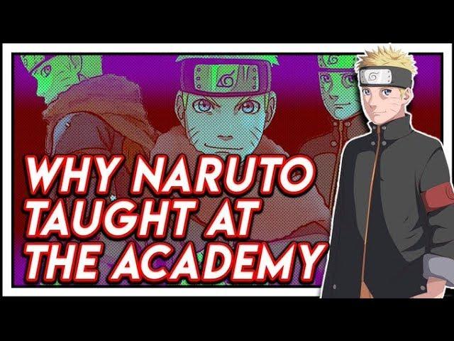 Why Naruto Became An Academy Teacher Before Becoming Seventh Hokage!