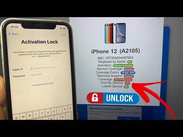 iPhone UNLOCK APPLE 2025 Remove icloud lock without owner Unlock activation lock Apple ID Success