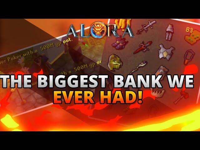 *WE FINALLY MANAGED TO MAKE BANK!* BIG PROFIT! + 4x UMB GIVEAWAY! [ALORA RSPS]