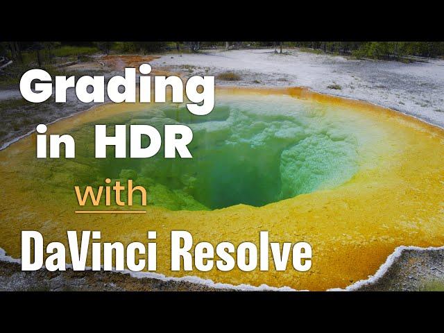 Grading in HDR with DaVinci Resolve - feat. ProRes RAW + Z CAM E2-F6