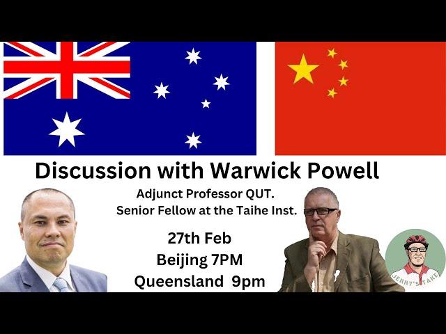 Talking Politics and Economy with Professor Warwick Powell