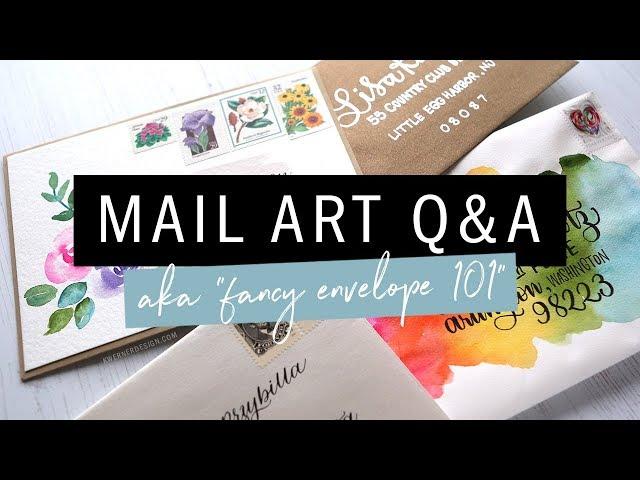 CAN YOU REALLY MAIL THAT? Answering mail art questions + 4 envelopes