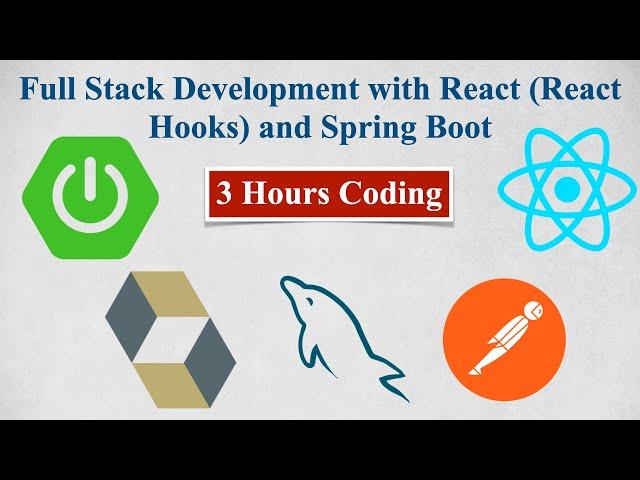 Spring Boot React (React Hooks) CRUD Full Stack Application | Full Course [2022 Edition]