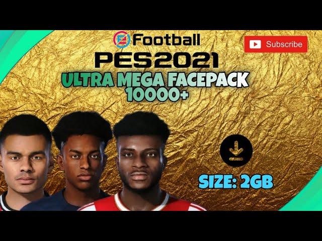 Pes 2021 Mega Facepack 2023/2024 Cpk and Sider version