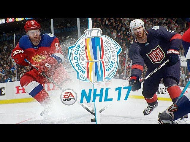 ФИНАЛ КУБКА МИРА - РОССИЯ vs США - ЛУЧШИЙ РЕЖИМ В NHL 17