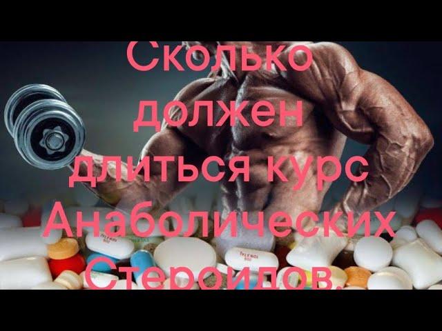 Сколько должен длиться курс Анаболических Стероидов.