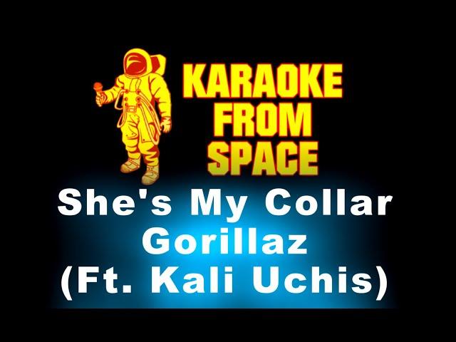 Gorillaz • She's My Collar | Karaoke • Instrumental • Lyrics