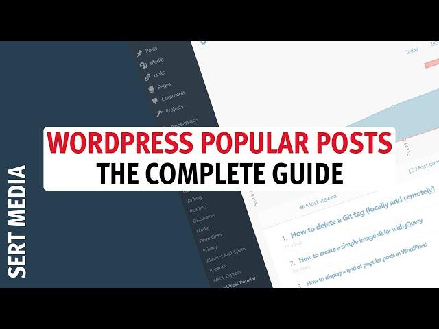 WordPress Popular Posts Tutorial 2020 - How To Setup WordPress Popular Posts - Popular Posts Widget