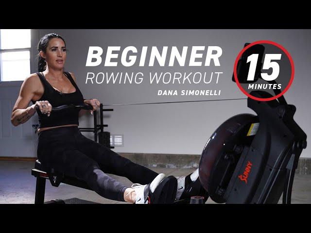 Beginner Rowing Workout - BASIC INTERVAL TRAINING | 15 Minutes