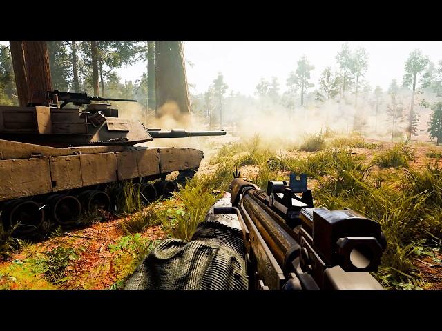 Can leopards do it? Heavy combat against rocket artillery - Total Conflict Resistance [4k]