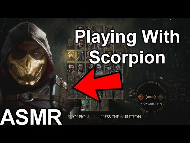 ASMR | Playing MK11 On HARD was a MISTAKE! | Relaxing ASMR Whispering Gameplay