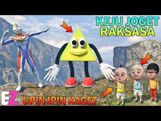 UPIN IPIN BERTEMU KEJU JOGET RAKSASA, ULTRAMAN KAGET - GTA 5 BOCIL SULTAN