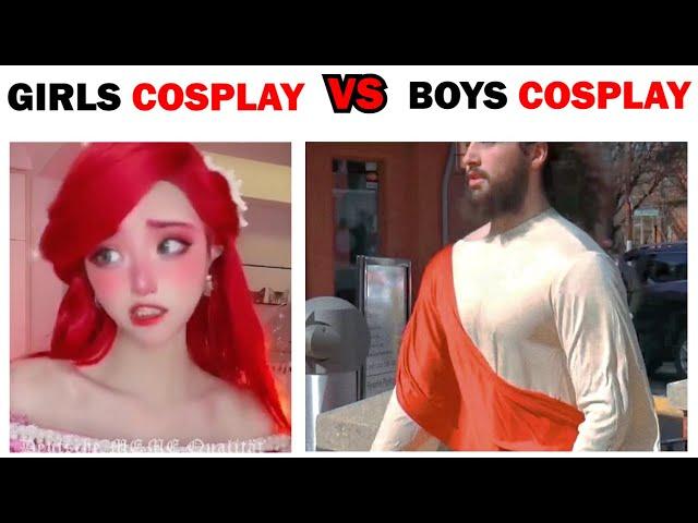 Girls COSPLAY vs Boys COSPLAY 9 #memes #boysvsgirlsmemes