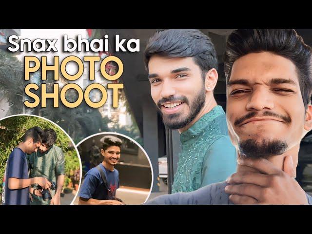 SNAX Bhai ka PHOTOSHOOT | Fun Vlog | VLOG NO. 50