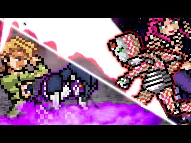 Fugo vs Diavolo -(Sprite Animation)- (Canon)