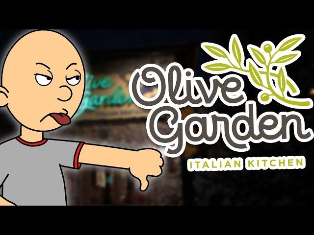 Classic Caillou Misbehaves At Olive Garden/Grounded