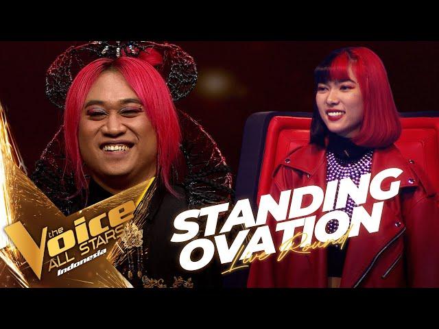 Luar Biasa! Standing Ovation Untuk Aya | Live Round | The Voice All Stars Indonesia