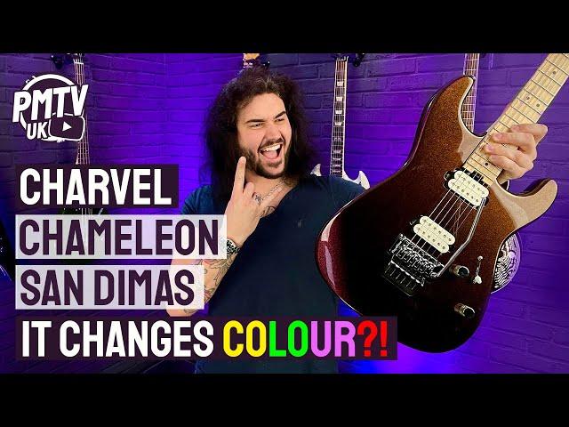 NEW 2022 Charvel Chameleon Pro-Mod Dimas Style-1 - A Crazy New Finish For This Legendary Axe!