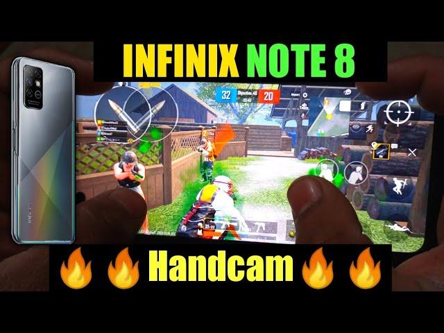 Infinix note 8 Pubg Mobile Handcam Full gyro test