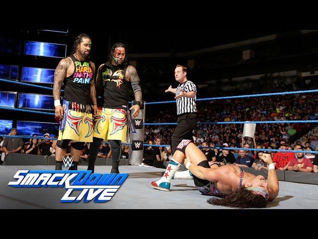 American Alpha vs. The Usos - SmackDown Tag Team Tournament Match: SmackDown LIVE, Sept. 6, 2016